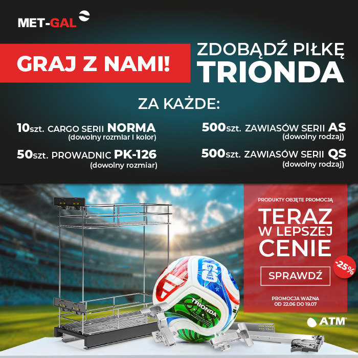 Promocja - zdobądź piłkę TRIONDA